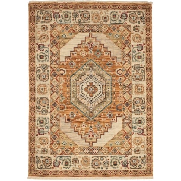 Nomad Trad Terra Rug in a orange tone