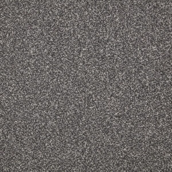 Hythe Raven grey carpet made using 100% Manmade fibres